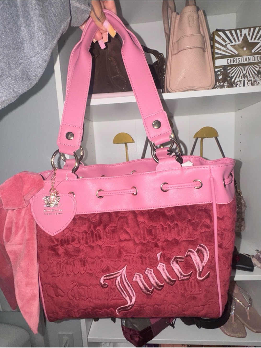 Juicy Couture Pink and Red daydreamer